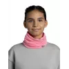 Wielofunkcyjna bandana dla dzieci Buff Merino Lightweight – jednolita różana, bezszwowa chusta z wełny merino dla dzieci