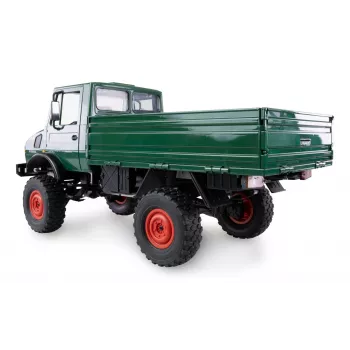 Zdalnie sterowany samochód Amewi Mercedes‑Benz Unimog w skali 1:12 4WD, zielony