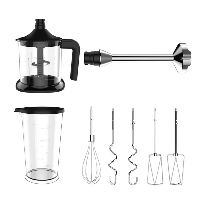 Robot kuchenny Gastroback Design Handmixer Pro Czarny Srebrny
