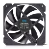 Wentylator Alphacool 12 cm 3000 RPM 7,83 mmH2O Podwójne łożysko kulkowe Czarny 120x120x25 mm