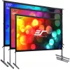 Elite Screens Yard Master 2 - Ręczny - 4,57 m (180 cali) - 3,99 m - 2,24 m - 16:9 - Srebrny - Biały