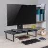Stojak na laptopa MACLEAN MC-933 regulowana wysokość, aluminium, wolnostojący, na 13–32 cale, maks. obciążenie 20 kg, czarny