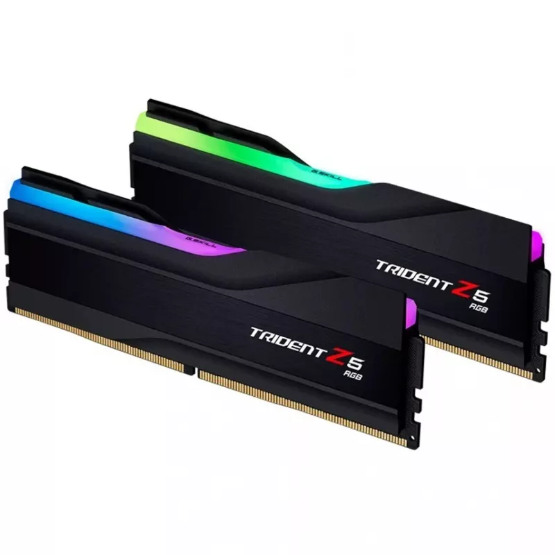 G.Skill Trident Z5 RGB XMP 32GB (2x16GB) DDR5 PC5-57600C34 7200MHz Dual Channel Kit - Bl