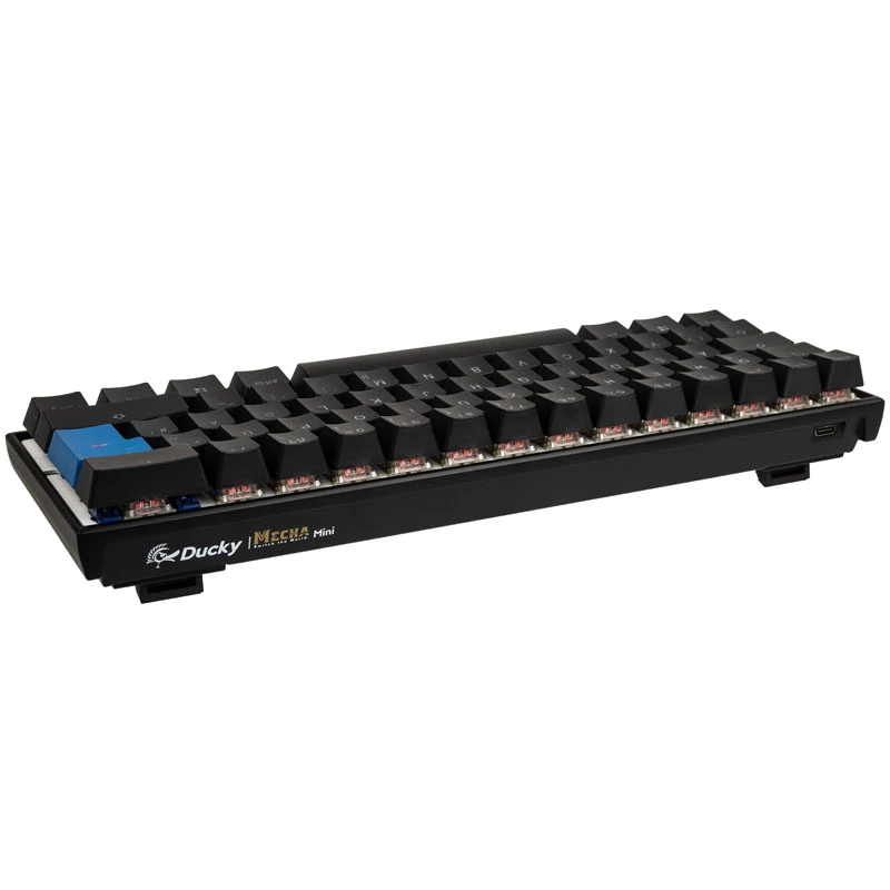 Ducky Mecha Mini klawiatura Mysz w zestawie Gaming USB Angielski Czarny