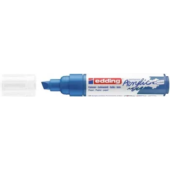 Edding 5000 marker akrylowy Broad permanentny marker końcówka dłutowa niebieski