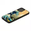Etui ochronne iKins do Apple iPhone 12 Pro Max z wzorem Wielkiej Fali