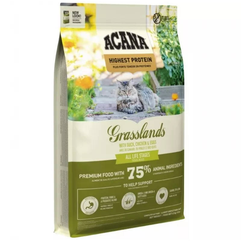 ACANA Grasslands Cat - sucha karma dla kotów - 4,5 kg
