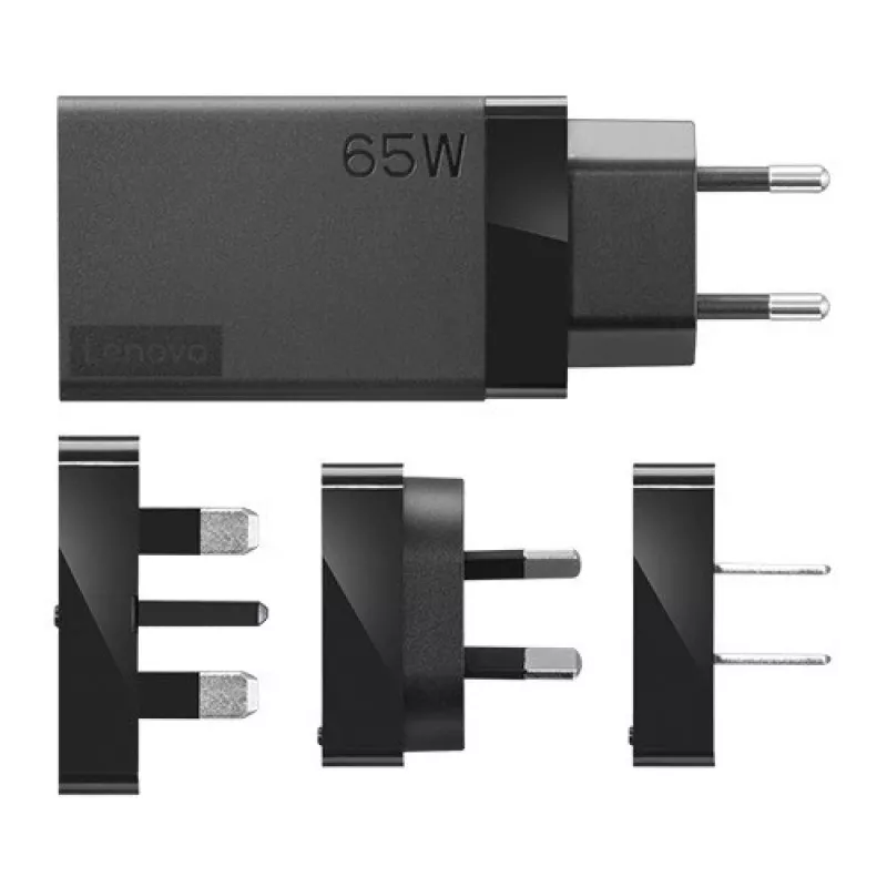 Lenovo 40AW0065WW ładowarka do urządzeń mobilnych Uniwersalna Czarna AC Wewnętrzna