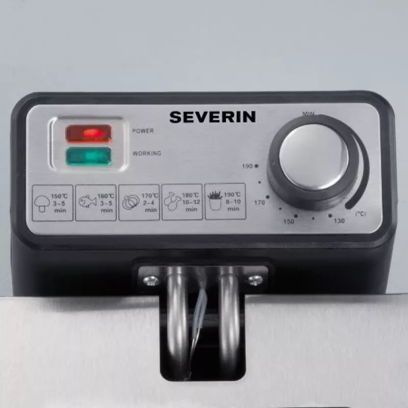 Frytkownica Severin FR 2431 Pojedyncza 3 L 2000 W Stal nierdzewna