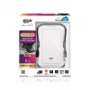 Zewnętrzny dysk HDD Silicon Power Armor A30 1TB USB 3.2 Gen 1, 2,5 cala, biały, USB Type-A