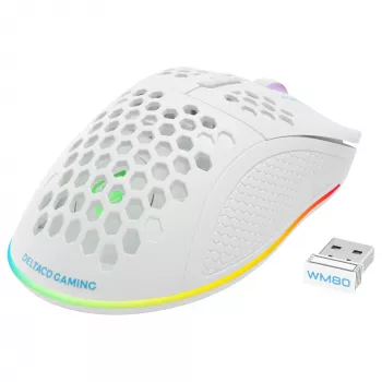 Mysz dla graczy Deltaco GAM-120-W RF Bezprzewodowa USB Type-C