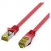 Kabel krosowy EFB-Elektronik RJ45 kat.6A S/FTP LSZH kat.7 surowy czerwony 0,15 m Producent: EFB Elektronik (MK7001.0,15R)