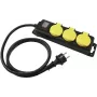 Listwa zasilająca EUROLITE 30240117 — 3 gniazda, IP44, kabel 3 m