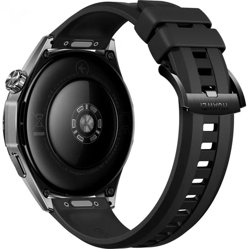 Huawei WATCH GT6 3,73 cm (1,47 cala) AMOLED 46 mm Cyfrowy 466 x 466 pikseli Dotykowy Czarny GPS (satelitarny)