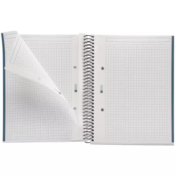MIQUELRIUS College Notebook Eco Design 1 squaczerwony DIN A5 inner margin (A615699)
