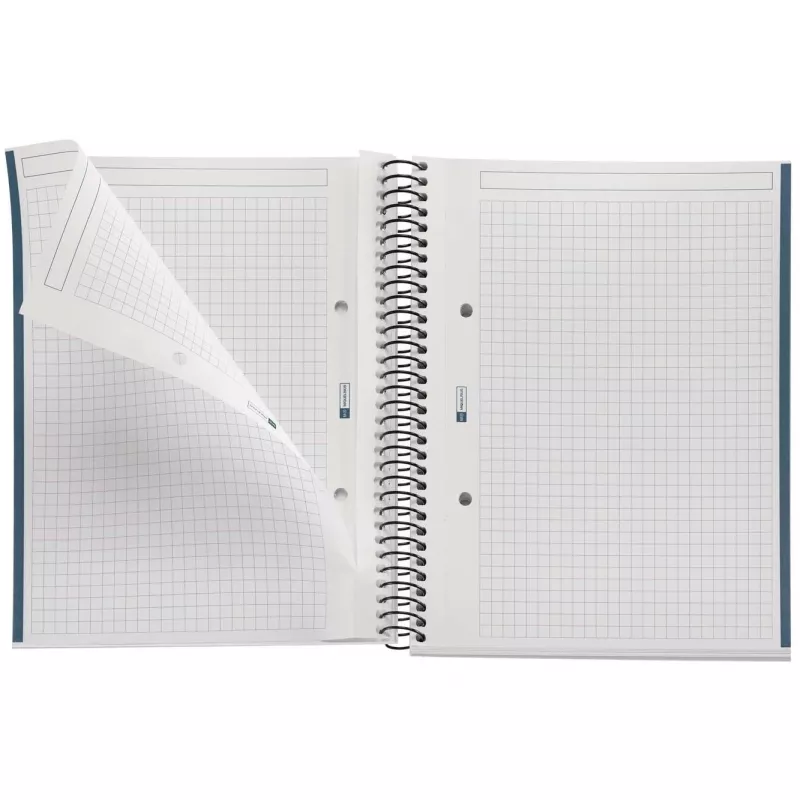 MIQUELRIUS College Notebook Eco Design 1 squaczerwony DIN A5 inner margin (A615699)
