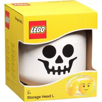 Półka na pojemnik do przechowywania Room Copenhagen LEGO Storage Head „Skeleton” duży 40321728