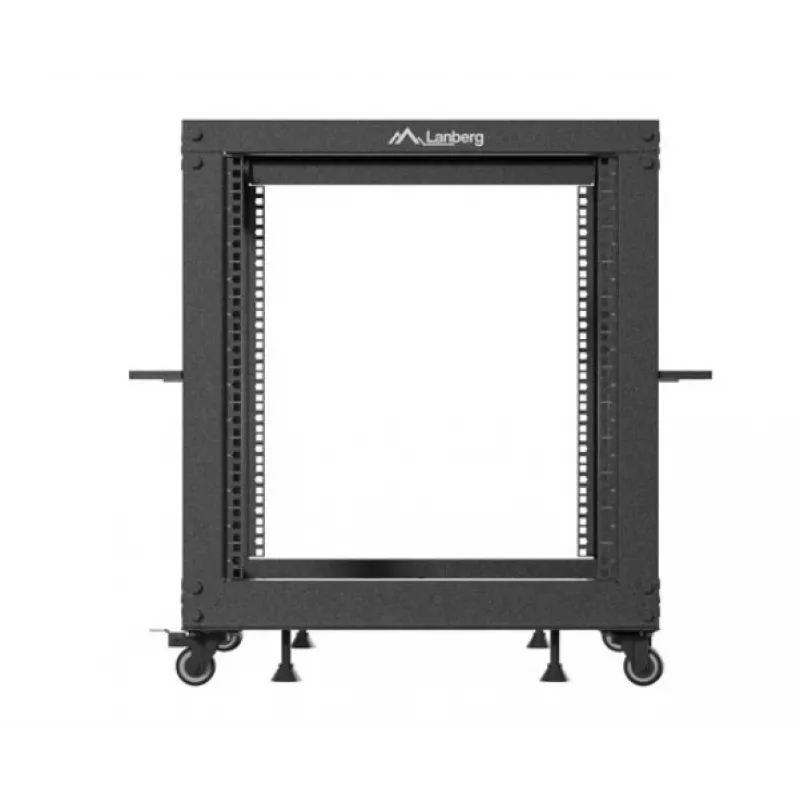 Szafa rack LANBERG Open Rack OR01-6112-B 12U 600x600 regulowana czarna