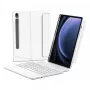 Etui folio z klawiaturą Bluetooth Inateck N0064 do Samsung Galaxy Tab S10 FE/S9 FE/S9 27,9 cm (11 cali) QWERTZ, 2 tryby podstawki, 500 mAh