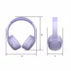 Słuchawki MANTA HDP1001PU Rytmo Elegance fioletowy nauszne przewodowe, model HDP1001PU