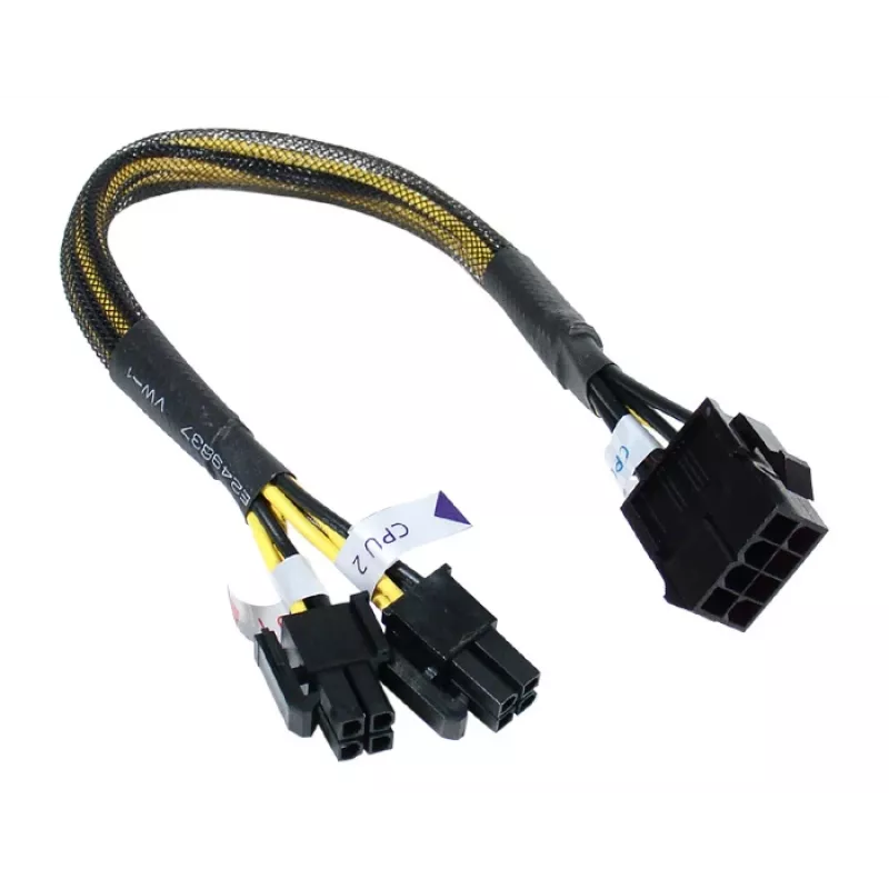 Akasa AK-CB8-8-EXT - Spannungsversorgungs-Verlängerungskabel - 4 PIN ATX12V (W)