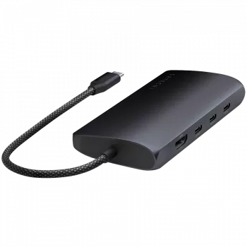 Satechi USB-C Multiport Adapter ST-P8KED — 6 portów, obsługa rozdzielczości 8K