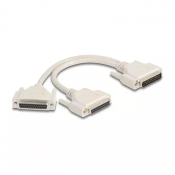 Kabel szeregowy DeLOCK Beżowy 0,3 m DB-25 65959
