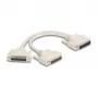 Kabel szeregowy DeLOCK Beżowy 0,3 m DB-25 65959