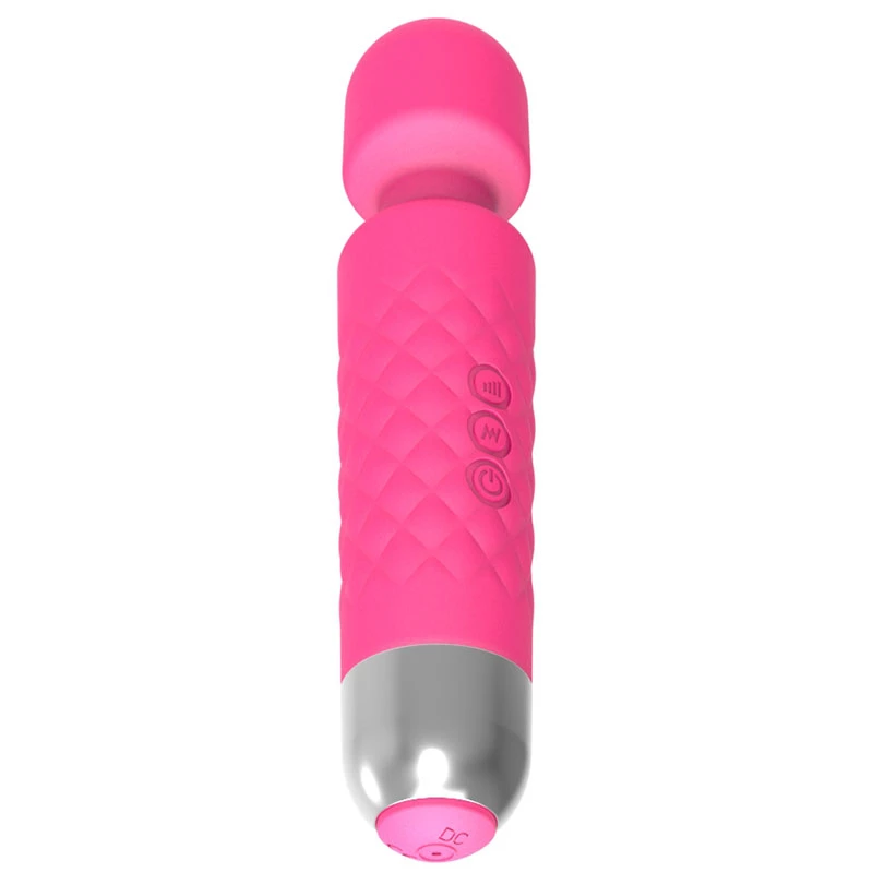 Masażer łechtaczkowy Erolab Wand-M MFN01r Rose Pink — kompaktowy masażer osobisty w stylu wand