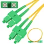 Patchcord Extralink SC/APC–SC/APC Singlemode Duplex G.657.A1 3 mm 5 m