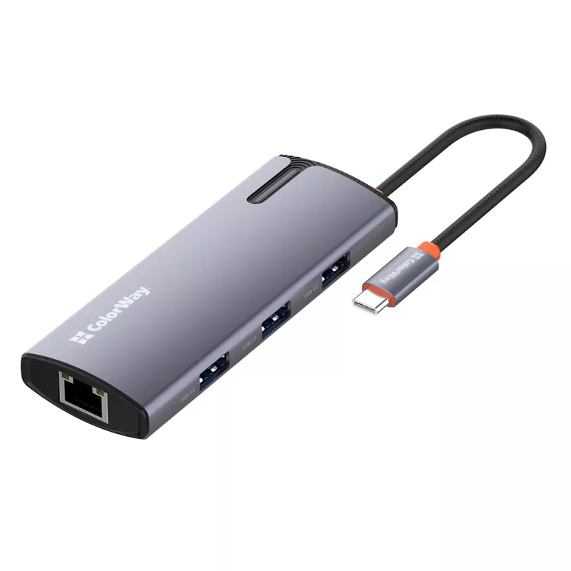 ColorWay 6-w-1 Stacja Dokująca | CW-HUB03 | 100 W