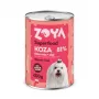 Mokra karma dla psów ZOYA Superfood Goat 400 g — pełnoporcjowa mokra karma dla dorosłych psów z mięsem kozy, puszka 400 g