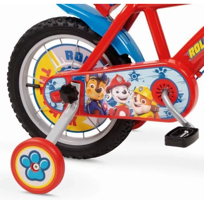 Rower dziecięcy 14 Paw Patrol Czerwony 1478 Chłopiec NOWY TOIMSA