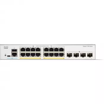 Przełącznik zarządzalny Cisco Catalyst 1300-16P-4X 16 portów GE PoE 4x10GE SFP+