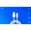Kabel Savio USB 2.0 USB A - Micro USB biały CL-167 3 m