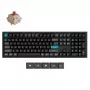Mechaniczna klawiatura Keychron Q6 Ultra 8K — Pełnowymiarowa (100%), USB + RF bezprzewodowa + Bluetooth, RGB, Czarna
