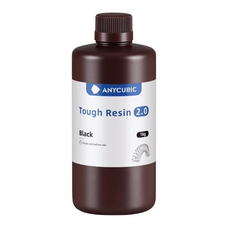 Fotopolimerowa żywica AnyCubic Tough Resin 2.0 Czarny 1 kg SRX2BK-101A