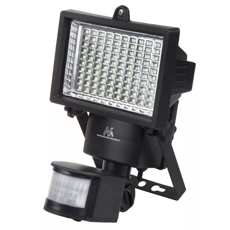 Maclean MCE442 Lampa solarna LED reflektor z czujnikiem ruchu naścienna lampa zmierzchowa IP44 6W 6000K