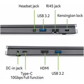 Laptop Acer Aspire 17 A17-51GM 17.3 cala Intel Core i7 150U 16GB RAM 1.024TB SSD GF RTX 2050 Win 11 Home