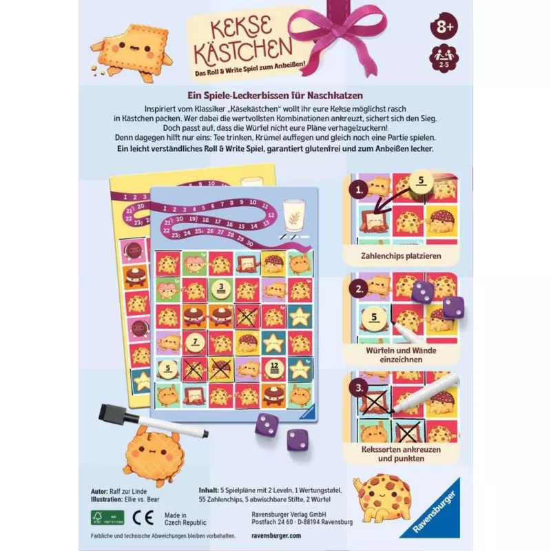 Ravensburger Cookie Box Gra w kości