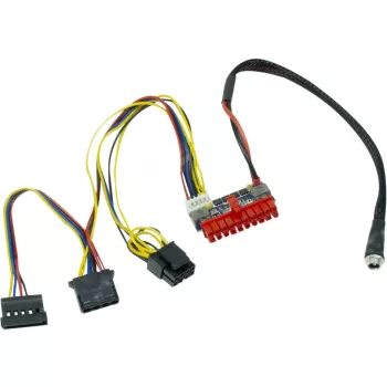 Inter-Tech 88882193 - ATX (20-pin) - SATA 15-pin + Molex (4-pin) - prosty - prosty - Wielokolorowy - 35 mm (88882193)