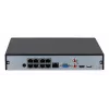 Rejestrator sieciowy DAHUA Lite NVR2108HS-8P-4KS3 — 8-kanałowy, maks. 4K, SATA HDD, 1U, PoE