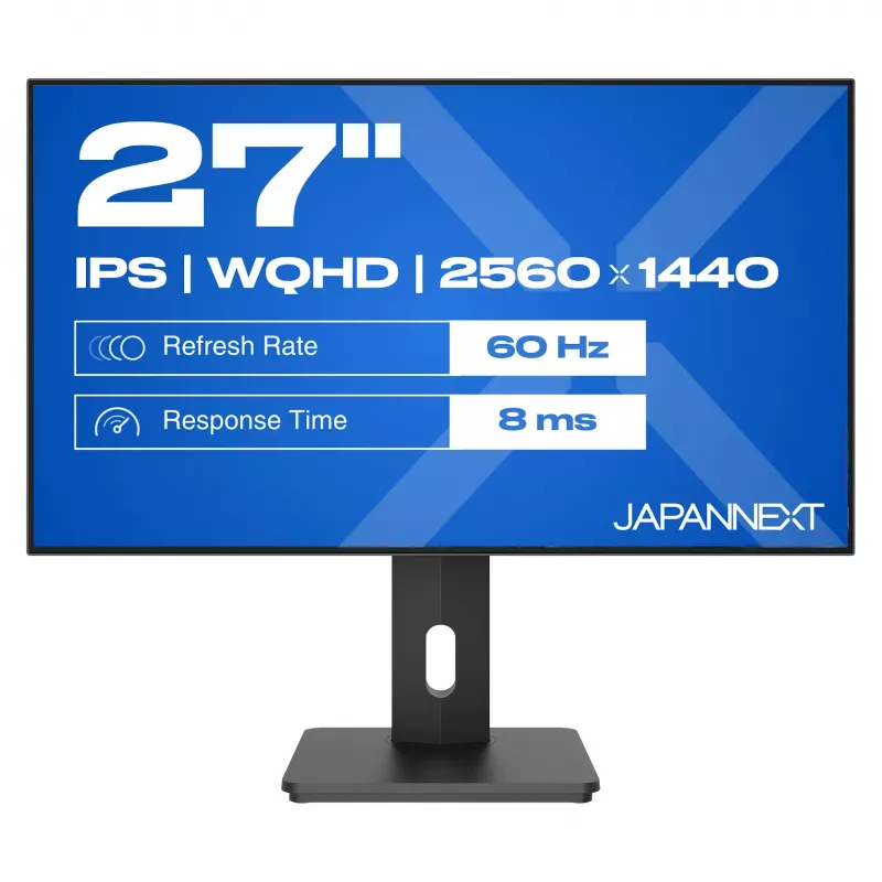 JAPANNEXT JN-27IPS4FLWQHDR-HSP 16:9 HDMI/DP WQHD - Monitor płaski (TFT/LCD)