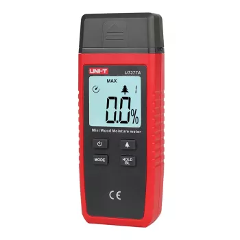 Wilgotnościomierz UNI-T UT377A do drewna i materiałów budowlanych, kompaktowy ręczny tester wilgotności