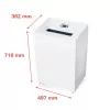 Niszczarka HSM Pure 530 cięcie cząsteczkowe 30 cm 55 dB