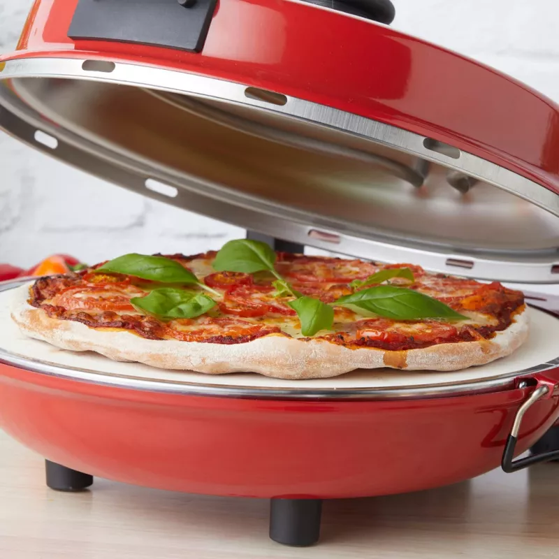 Maszynka do pizzy Petra PT5666VDE Bella Pizza 1200W powierzchnia nieprzywierająca, blatowy piec do pizzy