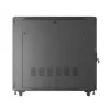 Szafa rack 19 cali LANBERG FF01-6222-23B 22U 600x1200 mm czarna z perforowanymi drzwiami