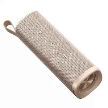 Przenośny głośnik stereo Xiaomi Sound Outdoor 30 W, Bluetooth/przewodowy, piaskowy, 60–20000 Hz, zasięg 25 m