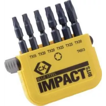 C.K. Bit-Set 6-częściowy TORX Torsion Control Technologie (T4513)