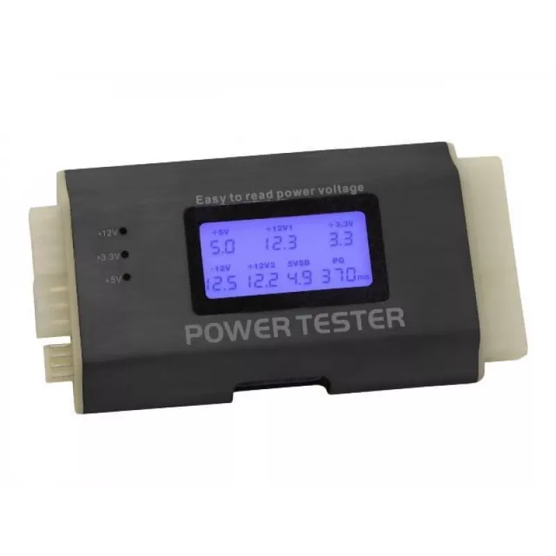 Tester baterii DeLOCK 18159 Czarno-Biały